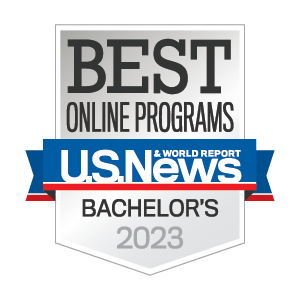 U.s. News and World Report "Best Online Programs" Badge for 2023