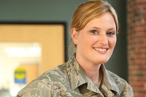 Military Student Amanda Baily